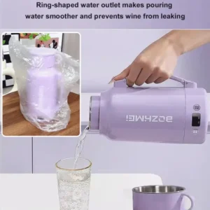 Multifunctional portable largecapacity heating water cupHousehold constant temperature heating water - Image 2