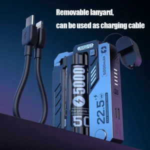 【First Order Discount】Portable Fast Charging Power Bank With Detachable And Replaceable Battery Pack - Knapdirect